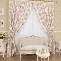 Фотоштора портьера из 2х шт. 145х260 классические