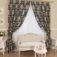 Фотоштора портьера из 2х шт. 145х260 классические