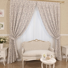 Фотоштора портьера из 2х шт. 145х260 классические