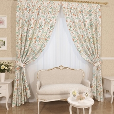 Фотоштора портьера из 2х шт. 145х260 классические