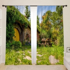 Фотоштора портьера из 2х шт. 145х260 в детскую
