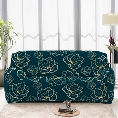 Чехол на трехместный диван, кресло 190x230 + 2 подушки из той же ткани