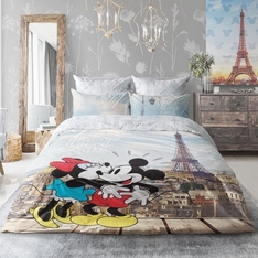 КПБ «Love Me» 2.0СП Minnie in paris (220x240/180x215 на пуговицах/50x70 / 70x70)