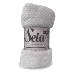 Плед плотный «SETA» Гранд полуторный 140x200 велсофт 100%