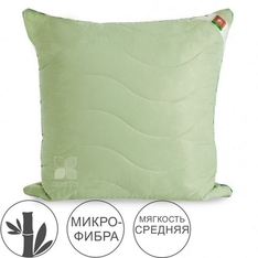 Подушка из бамбука 68х68 Тропикана стёганый чехол